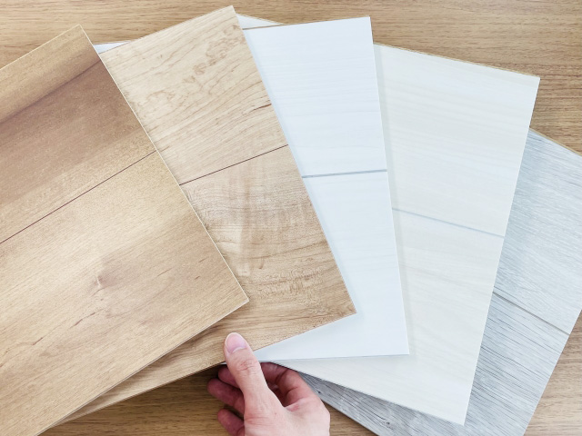 化粧シート(フィルム)施工